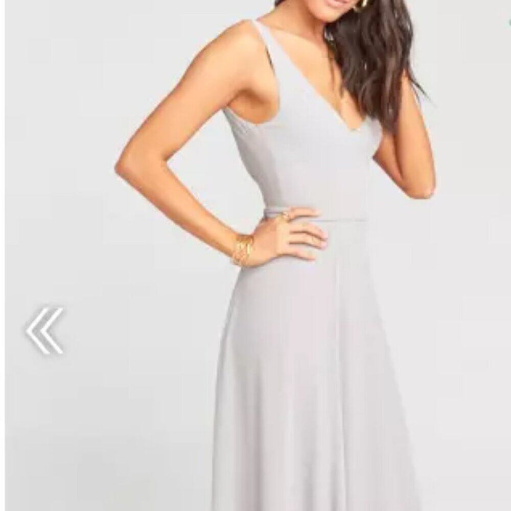 SHOW ME YOUR MUMU NEW GRAY FORMAL SIZE XXS 1194